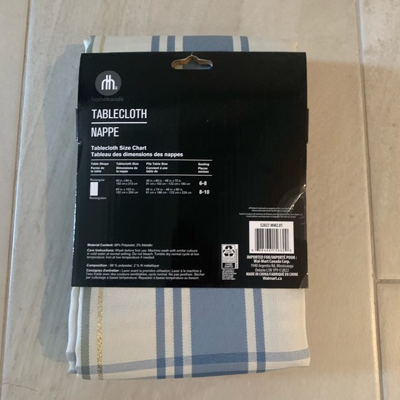 NEW Tablecloth Size 60 x 102 - Picture 6 of 6